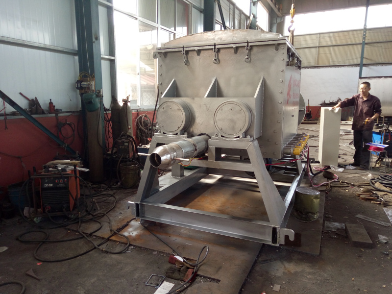 1500L螺桿擠出電加熱捏合機